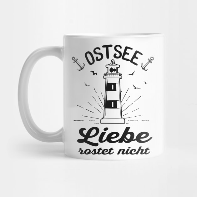 Ostsee Spruch Liebe Meer by Foxxy Merch